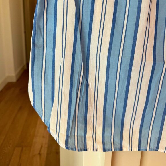 Vineyard Vines NWT Ocean Stripe Popover Top Size Small Sleeveless - Picture 4 of 8